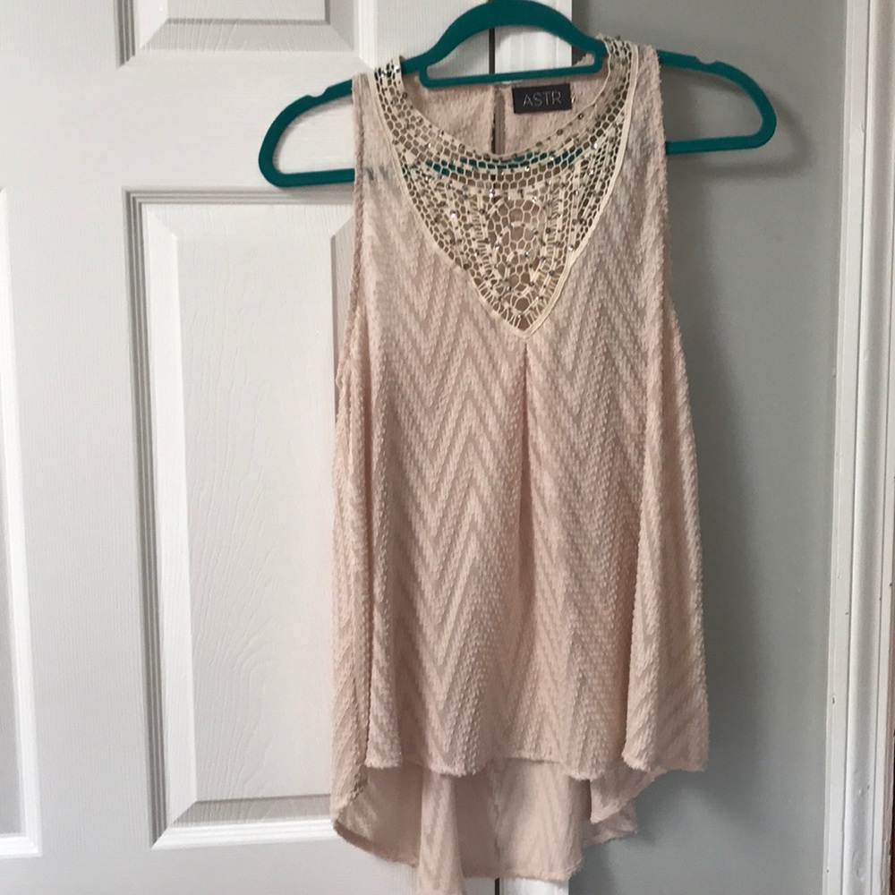 Sequins detail top